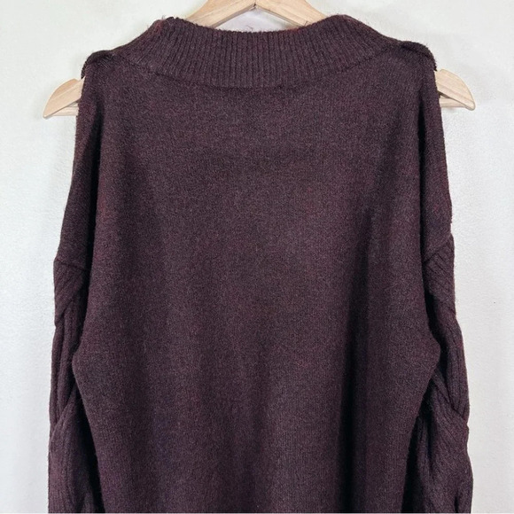 DKNY Braided Long-Sleeve Mock Neck Sweater - Picture 14 of 16